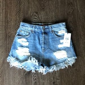 7 For All Mankind Mini Skirt